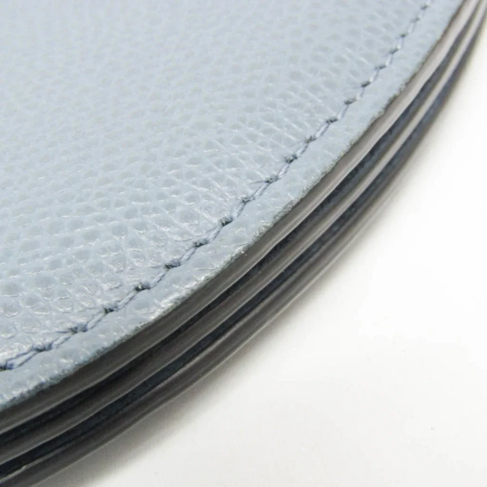 CHRISTIAN DIOR Blue Leather Shoulder Bag - Picture 4 of 16